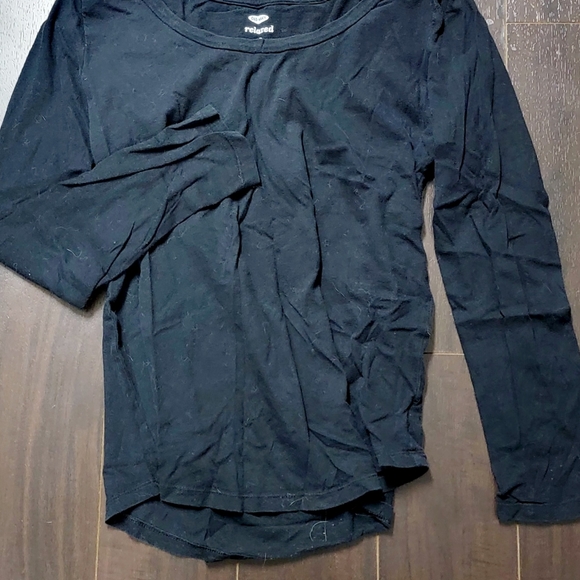 Ladies Relaxed Long Sleeve T - Picture 2 of 2